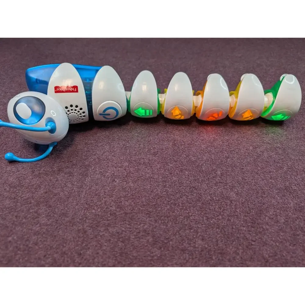 Fisher Price Think & Learn Code a Pillar Caterpillar Learning Toy - 6 Pieces